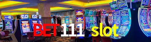 Interface do App bet111 slot